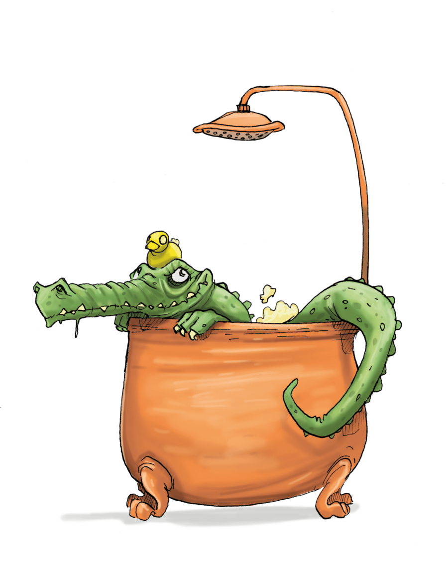 Virgile - Le crocodile