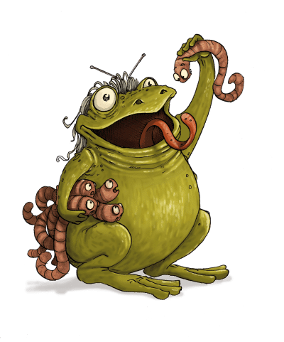 Yama-Ubaud – Le crapaud à cheveux blancs