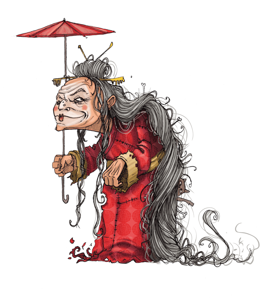 yama uba la sorciere japonaise
