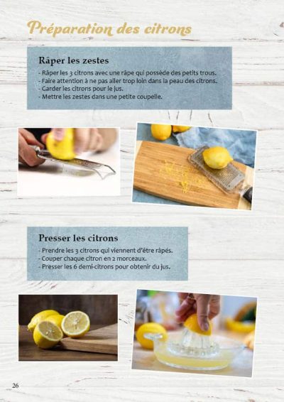 Piou-Piou et la recette de la tarte au citron