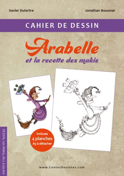 cahier de dessin makis
