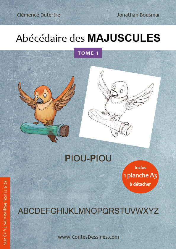 Mon Cahier de écriture - Apprendre lettre majuscule | Livre Pour apprendre  a ecrire et apprendre l alphabet (CP et CE1)